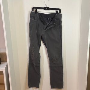 Kuhl Mens Gray Hiking Climbing Outdoor Cargo Pants Trousers 30x32